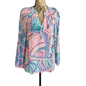 Lilly Pulitzer Silk Top